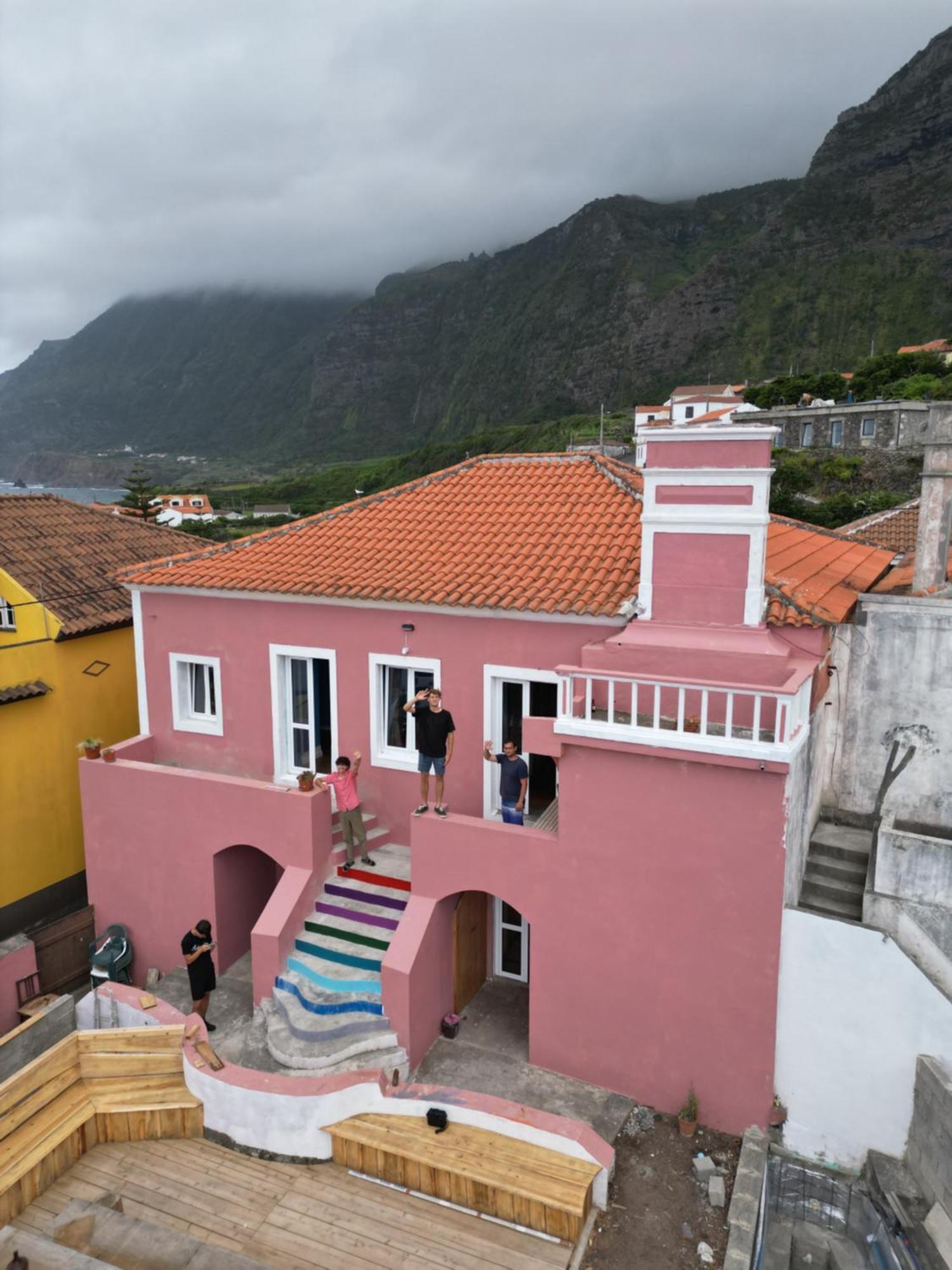 The Pink House Pansiyon Faja Grande Dış mekan fotoğraf
